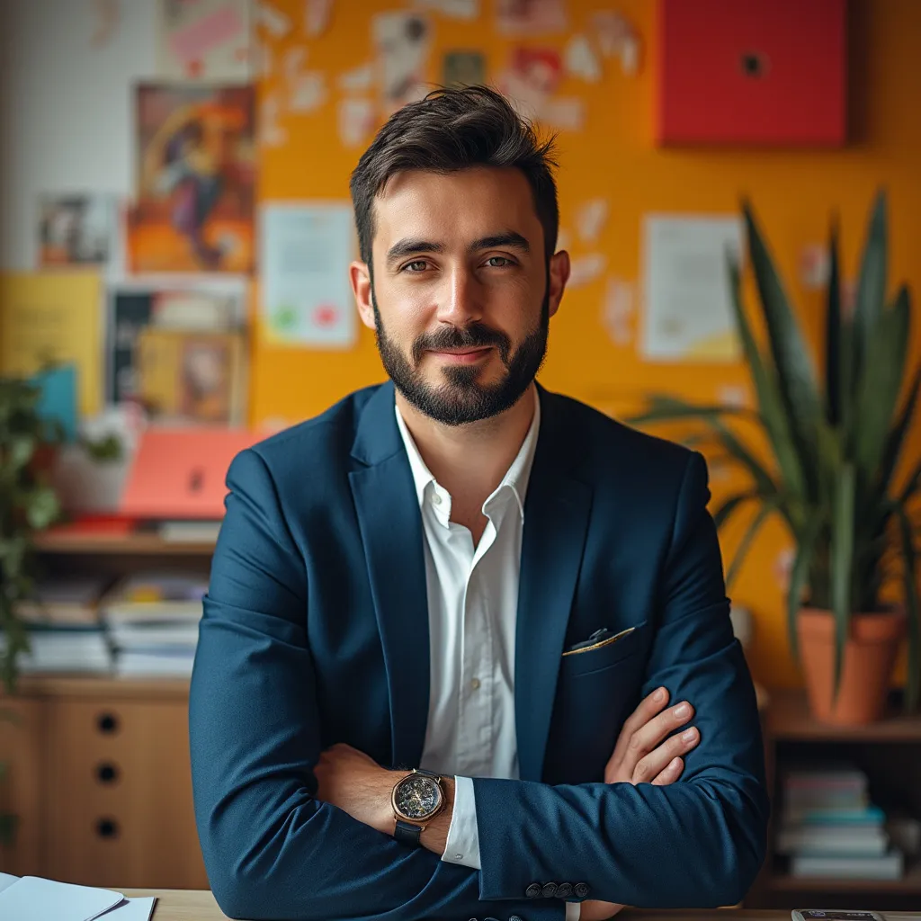 Portrait of Julian Biba - Marketing Director